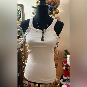 H&M Ribbed Tank Top - Size M